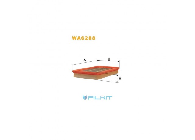 Фільтр  повітряний  WA6288  [WIX]