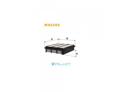 Фільтр  повітряний  WA6299  [WIX]