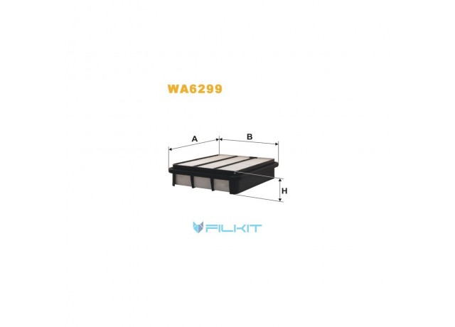 Фільтр  повітряний  WA6299  [WIX]