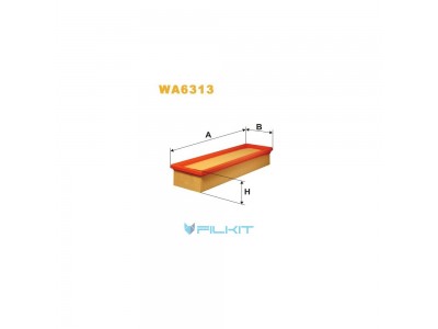 Фільтр  повітряний  WA6313  [WIX]