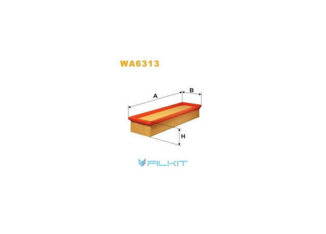 Фільтр  повітряний  WA6313  [WIX]