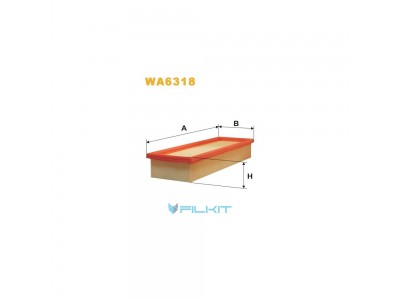 Фільтр  повітряний  WA6318  [WIX]