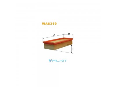Фільтр  повітряний  WA6319  [WIX]