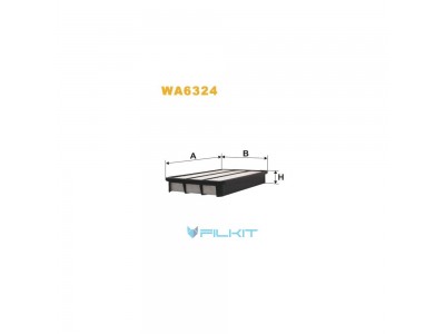 Фільтр  повітряний  WA6324  [WIX]