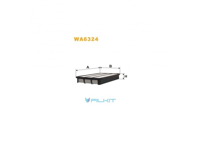 Фільтр  повітряний  WA6324  [WIX]
