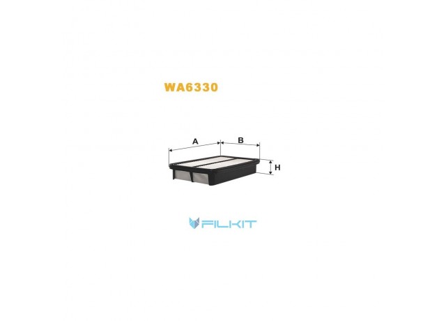 Фільтр  повітряний  WA6330  [WIX]
