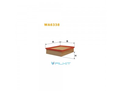Фільтр  повітряний  WA6338  [WIX]