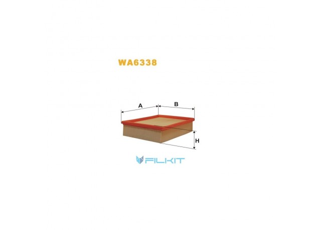 Фільтр  повітряний  WA6338  [WIX]