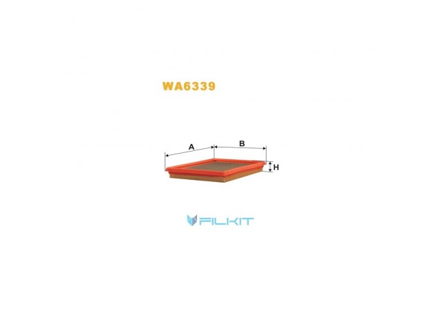 Фільтр  повітряний  WA6339  [WIX]