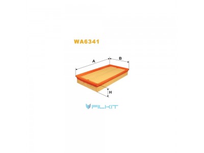 Фільтр  повітряний  WA6341  [WIX]