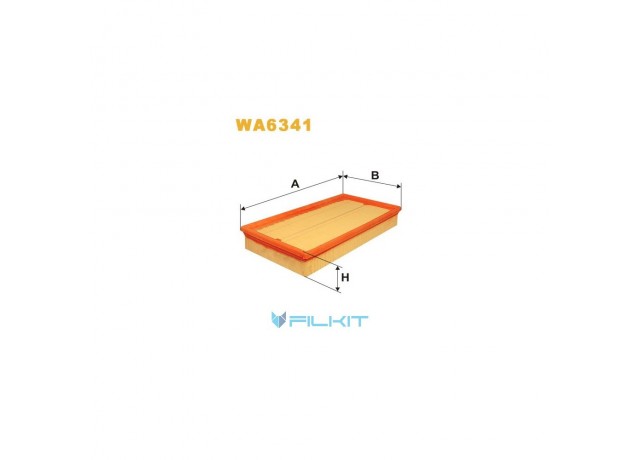 Фільтр  повітряний  WA6341  [WIX]
