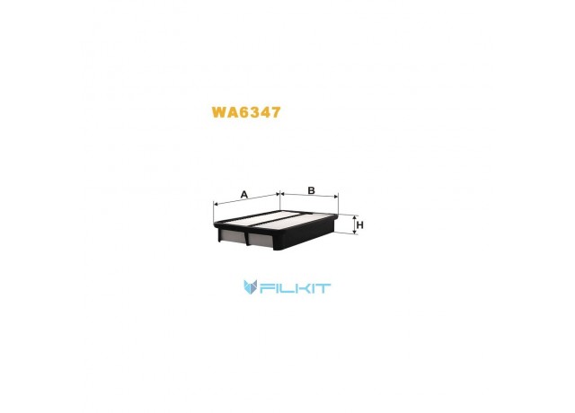 Фільтр  повітряний  WA6347  [WIX]