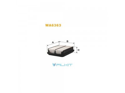 Фільтр  повітряний  WA6363  [WIX]