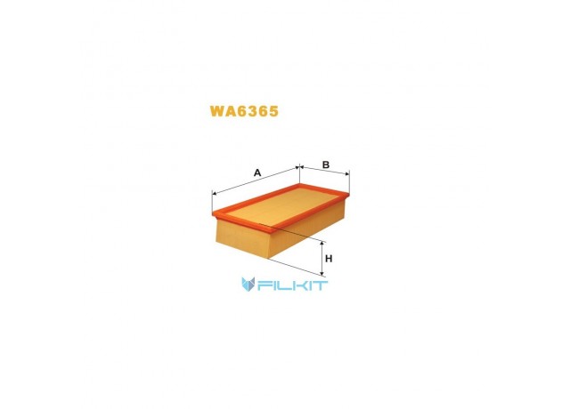 Фільтр  повітряний  WA6365  [WIX]