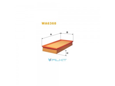 Фільтр  повітряний  WA6368  [WIX]