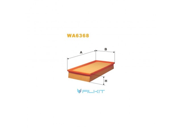 Фільтр  повітряний  WA6368  [WIX]