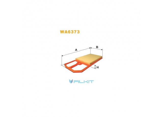 Фільтр  повітряний  WA6373  [WIX]