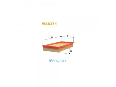 Фільтр  повітряний  WA6374  [WIX]