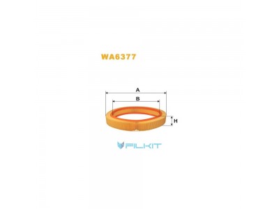 Фільтр  повітряний  WA6377  [WIX]
