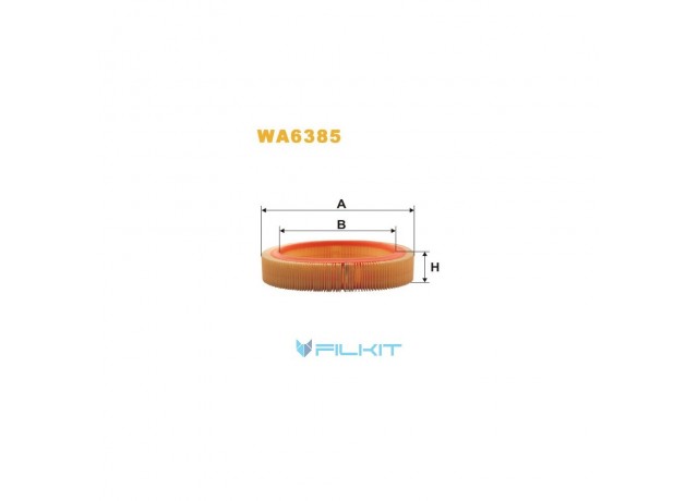 Фільтр  повітряний  WA6385  [WIX]