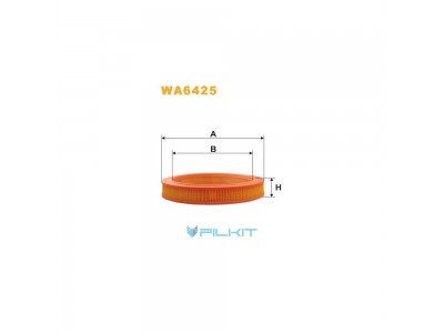Фільтр  повітряний  WA6425  [WIX]