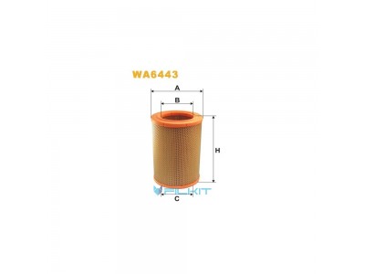 Фільтр  повітряний  WA6443  [WIX]