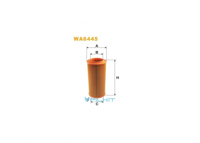 Фільтр  повітряний  WA6445  [WIX]