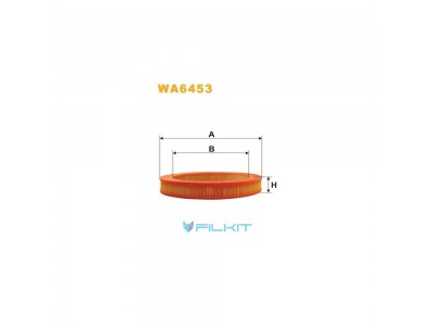 Фільтр  повітряний  WA6453  [WIX]