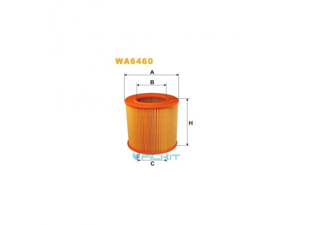 Фільтр  повітряний  WA6460  [WIX]