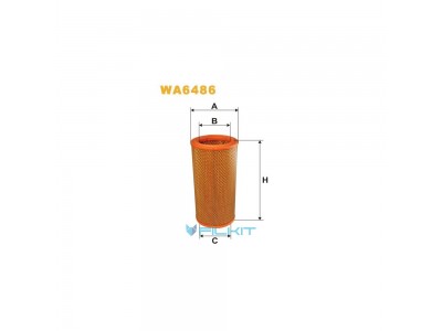 Фільтр  повітряний  WA6486  [WIX]
