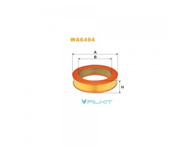 Фільтр  повітряний  WA6494  [WIX]