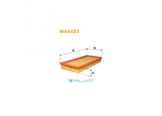 Фільтр  повітряний  WA6523  [WIX]