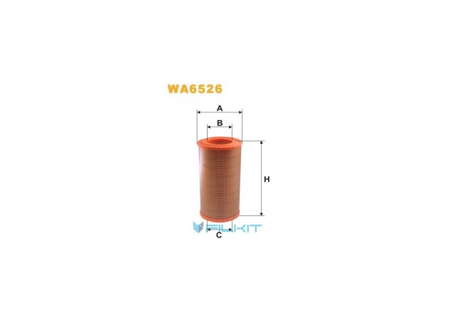Фільтр  повітряний  WA6526  [WIX]