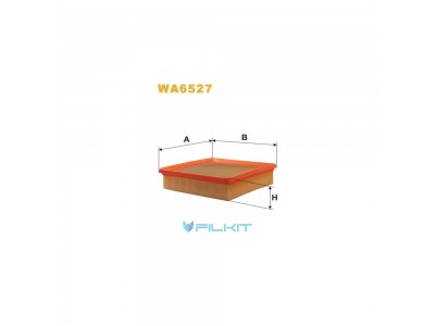 Фільтр  повітряний  WA6527  [WIX]