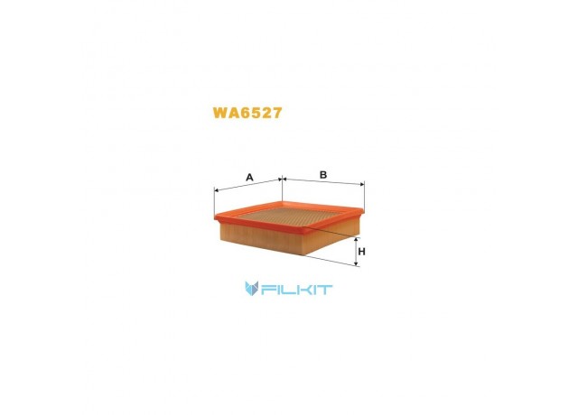 Фільтр  повітряний  WA6527  [WIX]