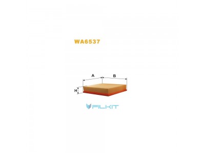 Фільтр  повітряний  WA6537  [WIX]