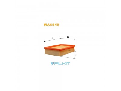 Фільтр  повітряний  WA6540  [WIX]