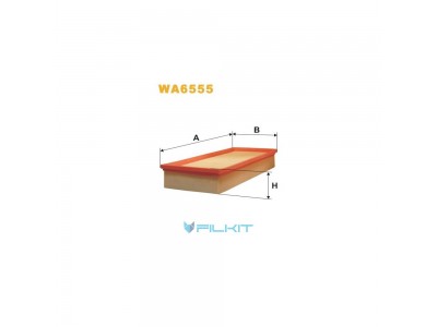 Фільтр  повітряний  WA6555  [WIX]
