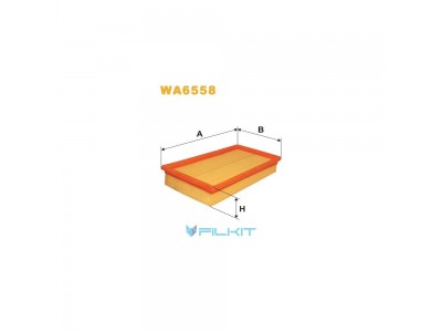 Фільтр  повітряний  WA6558  [WIX]