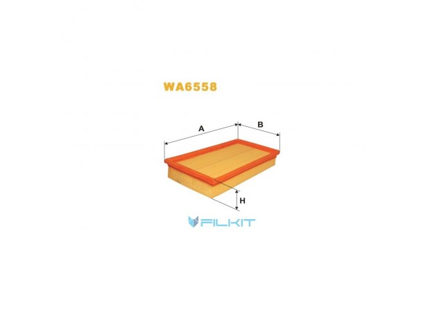 Фільтр  повітряний  WA6558  [WIX]