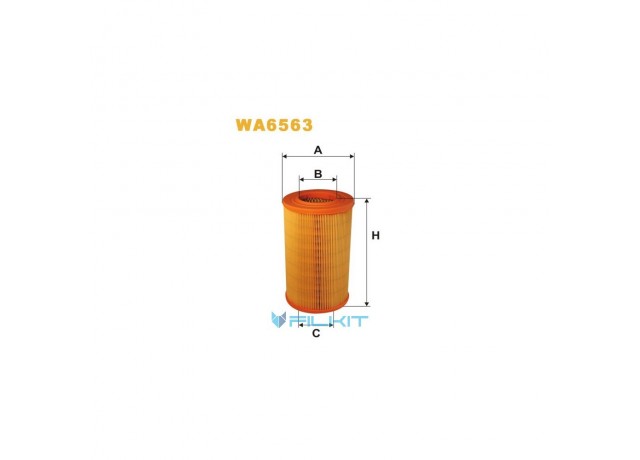 Фільтр  повітряний  WA6563  [WIX]