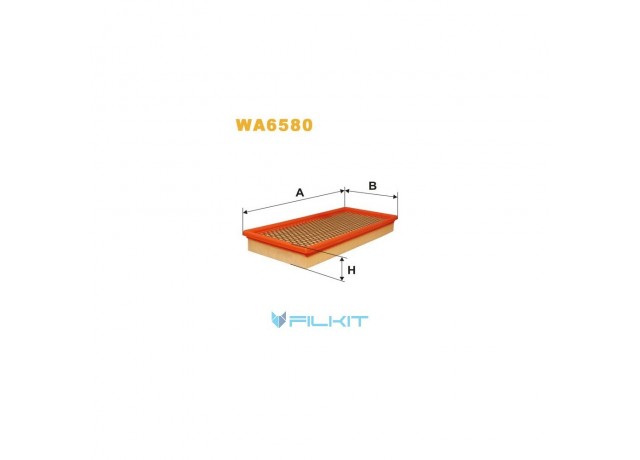 Фільтр  повітряний  WA6580  [WIX]