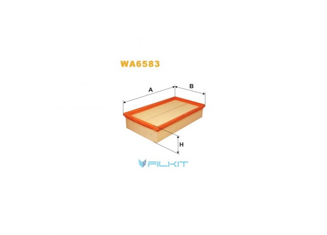 Фільтр  повітряний  WA6583  [WIX]