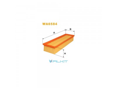 Фільтр  повітряний  WA6584  [WIX]