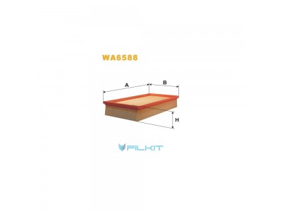 Фільтр  повітряний  WA6588  [WIX]