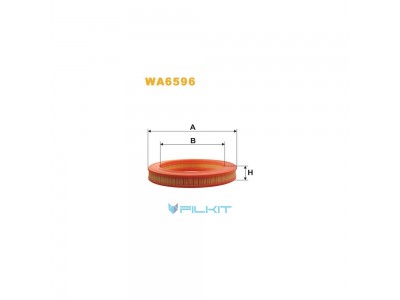 Фільтр  повітряний  WA6596  [WIX]