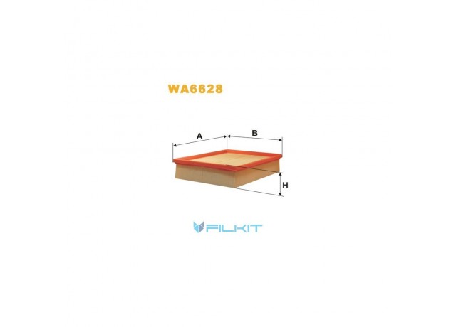Фільтр  повітряний  WA6628  [WIX]
