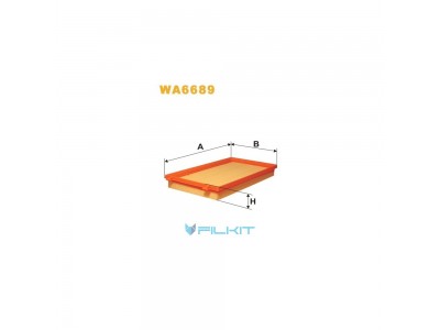 Фільтр  повітряний  WA6689  [WIX]