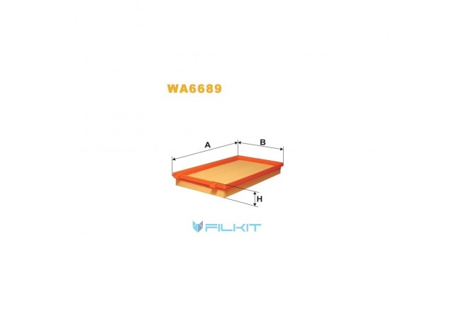 Фільтр  повітряний  WA6689  [WIX]