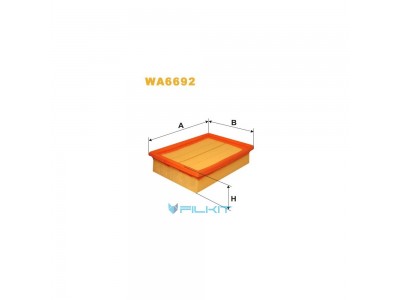 Фільтр  повітряний  WA6692  [WIX]